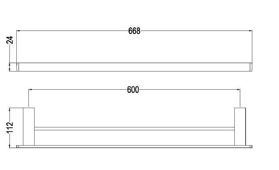 Полотенцедержатель Schein ELITE 7057040 хром купить в интернет-магазине сантехники Sanbest