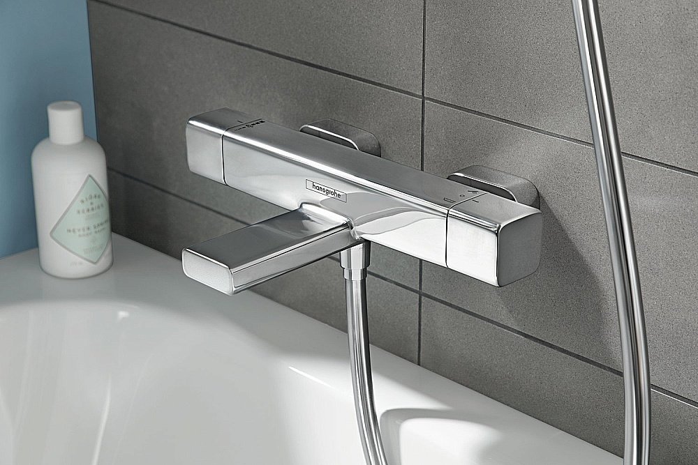 Термостат для ванны Hansgrohe Ecostat E 15774000 купить в интернет-магазине сантехники Sanbest