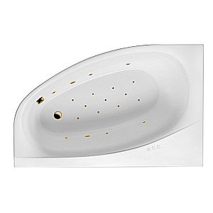 Ванна акриловая EXCELLENT Kameleon RELAX WAEX.KML17.RELAX.GL 170x110 белая с гидромассажем купить в интернет-магазине Sanbest