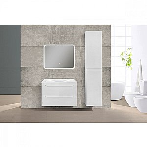 Тумба с раковиной Vincea FINE 80 белая для ванной в интернет-магазине Sanbest