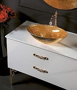 Тумба с раковиной Armadi Art Neoart 80 со столешницей белая для ванной в интернет-магазине Sanbest