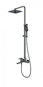 Душевая система WONZON & WOGHAND EDGE, Темный графит (WW-88739003-BGM) купить в интернет-магазине сантехники Sanbest