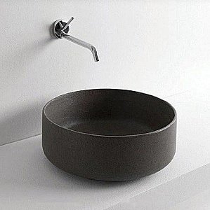 Раковина накладная Artceram Cognac 42 COL001 20 00 Nero Roma купить в интернет-магазине Sanbest