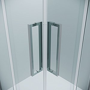 Душевой уголок Grossman Cosmo 300.K33.02.8080.10.00 80x80 стекло прозрачное/профиль хром купить в интернет-магазине Sanbest