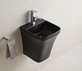 Раковина подвесная Gid Suspendido 36,5 Nb102bm 62209 черная матовая купить в интернет-магазине Sanbest