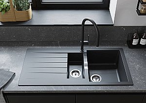 Смеситель для кухни Hansgrohe Talis M54 sBox 72803670 черный матовый купить в интернет-магазине сантехники Sanbest