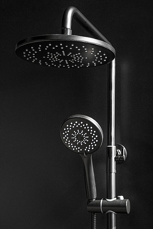 Душевая система Boheme Spectre 458-NB никель купить в интернет-магазине сантехники Sanbest