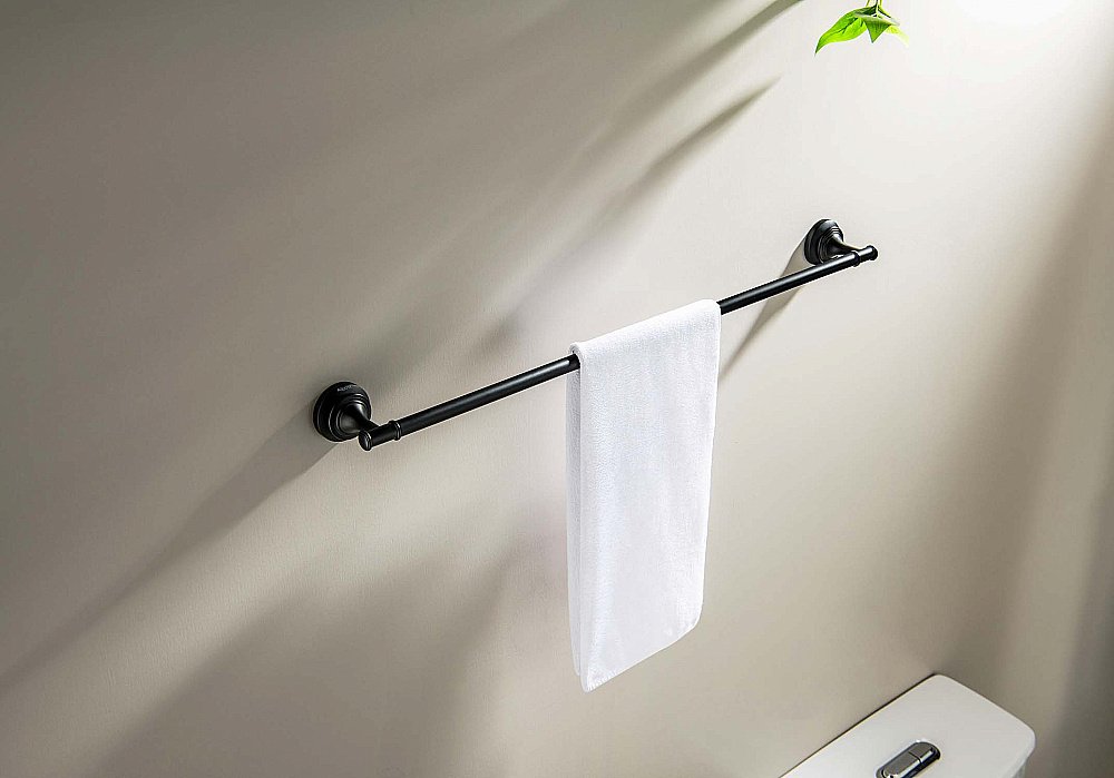 Полотенцедержатель Aquatek Классик AQ4514MB 60 черный матовый купить в интернет-магазине сантехники Sanbest
