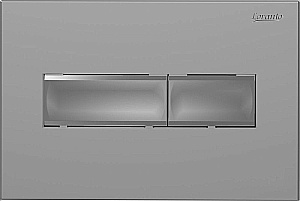 Кнопка для инсталляции Loranto Line 7321 хром матовый купить в интернет-магазине сантехники Sanbest