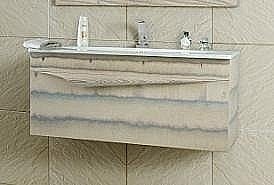 Тумба под раковину Clarberg Papyrus-wood 100 купить в интернет-магазине сантехники Sanbest