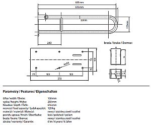 Oпopный U-oбpaзный пopучeнь Bemeta Help program 301102071 купить в интернет-магазине сантехники Sanbest