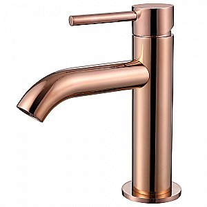 Смеситель для раковины ABBER Wasser Kreis AF8110RG розовое золото купить в интернет-магазине сантехники Sanbest