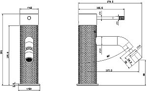 Смеситель для биде Allen Brau Priority 4.0 5.31С04-BN никель брашированный купить в интернет-магазине сантехники Sanbest
