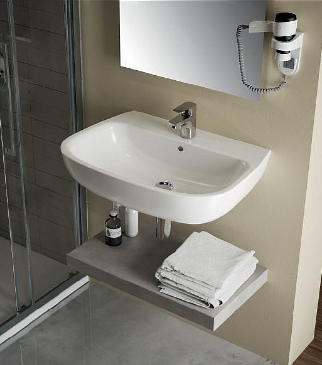 Раковина на пьедестале Ideal Standard Esedra 65 T279701 белая купить в интернет-магазине Sanbest