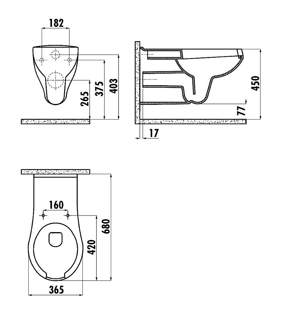 Унитаз подвесной с функцией биде Creavit для инвалидов BD320-00 белый купить в интернет-магазине Sanbest