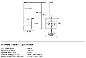 Держатель для туалетной бумаги Bemeta Beta 132112032 купить в интернет-магазине сантехники Sanbest