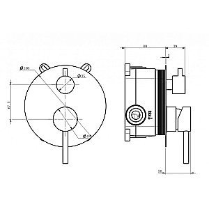Душевая система Milacio Ultra MCU.150.MB черная матовая купить в интернет-магазине сантехники Sanbest