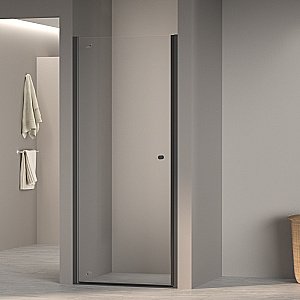 Душевая дверь RGW Dolphin TN-03B 80 54930308-14 стекло прозрачное/профиль черный купить в интернет-магазине Sanbest