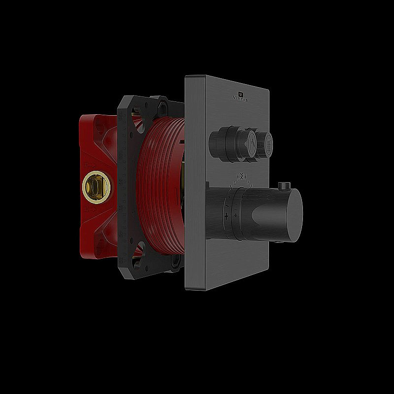 Смеситель для душа Vincea VSCV-321TGM вороненая сталь купить в интернет-магазине сантехники Sanbest