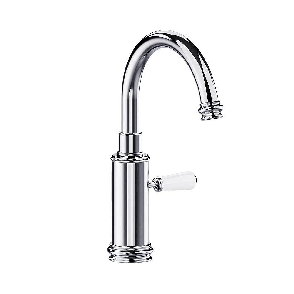 Смеситель для раковины Burlington T64 хром купить в интернет-магазине сантехники Sanbest