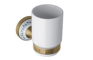 Стакан для зубных щеток Bemeta Kera 144710017 бронза купить в интернет-магазине сантехники Sanbest