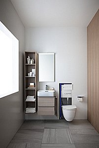 Унитаз-биде подвесной Laufen Cleanet Riva 8.2069.1.400.000.1 купить в интернет-магазине Sanbest