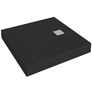 Душевой поддон Good Door Strike КВ 80х80 ЛП00557 черный купить в интернет-магазине Sanbest