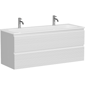 Тумба с раковиной Sancos Folk 120 FL120W Bianco для ванной в интернет-магазине Sanbest