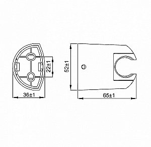 Держатель ручного душа Iddis Optima Home 020CP00I53 купить в интернет-магазине сантехники Sanbest