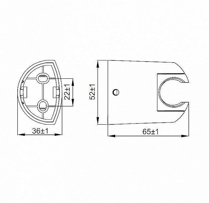 Держатель ручного душа Iddis Optima Home 020CP00I53 купить в интернет-магазине сантехники Sanbest