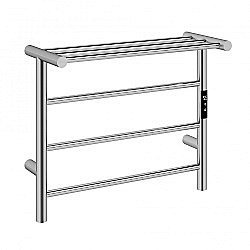 Полотенцесушитель электрический ABBER Standard AH4614 хром купить в интернет-магазине сантехники Sanbest