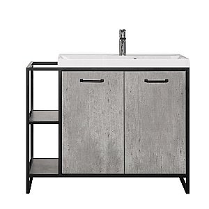 Тумба с раковиной Style Line Лофт 80/100 для ванной в интернет-магазине Sanbest