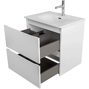 Тумба с раковиной BelBagno UNO-MINI 50 Bianco Opaco для ванной в интернет-магазине Sanbest