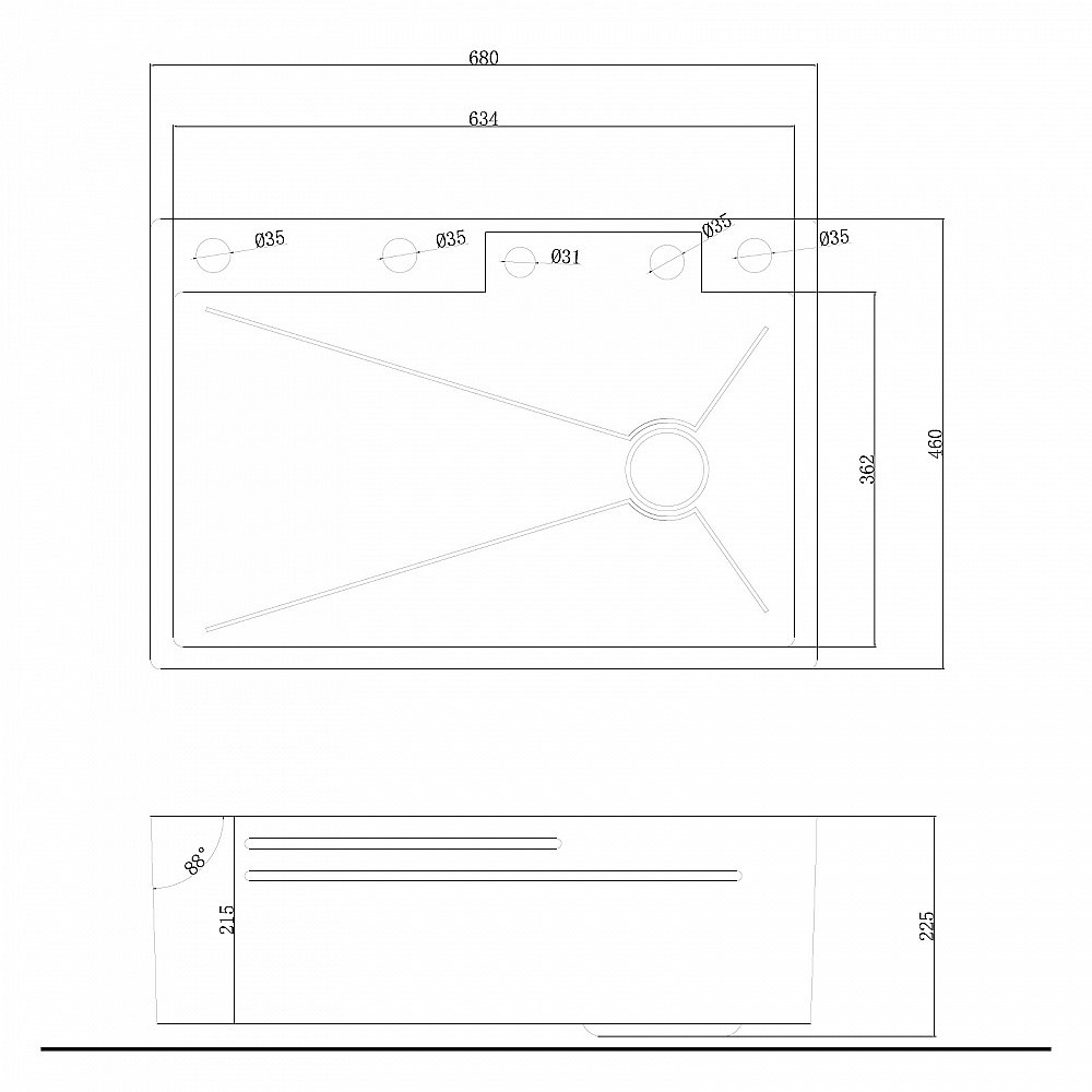 Мойка кухонная Abber WASSER KREIS AF2194NG никель купить в интернет-магазине сантехники Sanbest