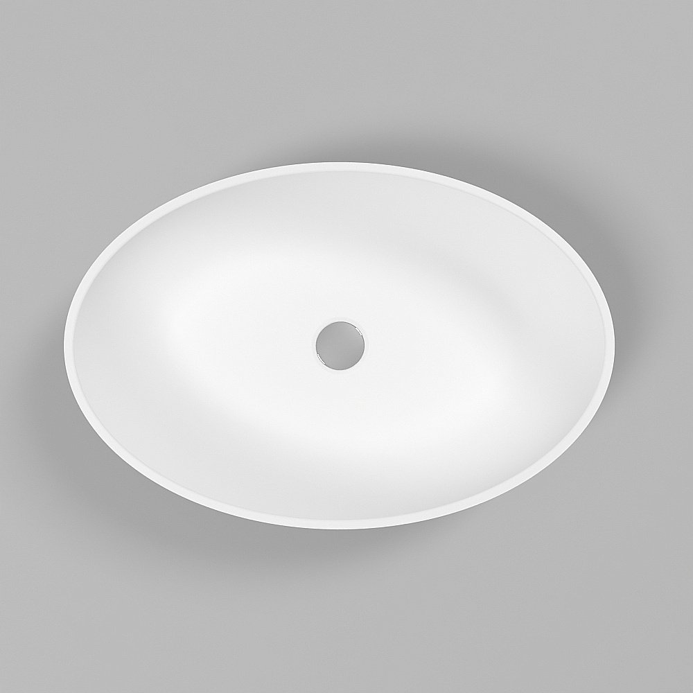 Раковина накладная WhiteCross CITRINE 60 0717.060040.200 белая матовая купить в интернет-магазине Sanbest