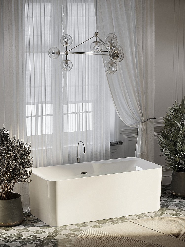 Акриловая ванна Sancos Sigma 170x80 FB15 белая купить в интернет-магазине Sanbest