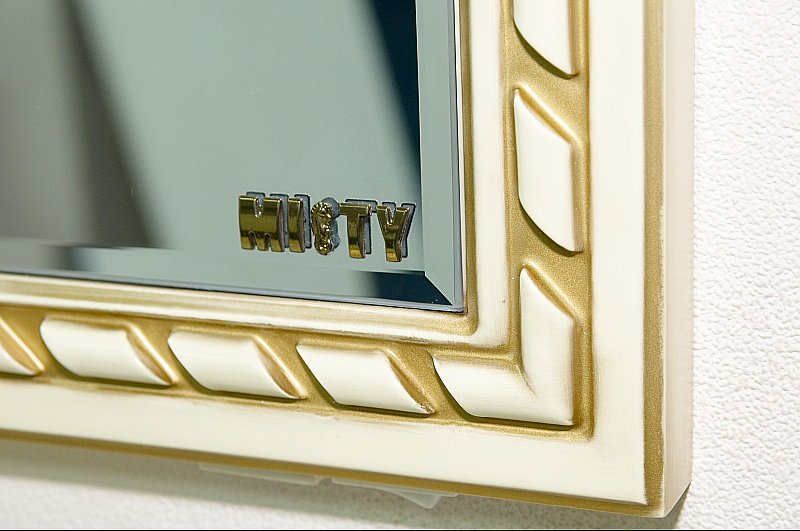 Зеркало Misty Элис 100x123 беж.патина/стекло в ванную от интернет-магазине сантехники Sanbest