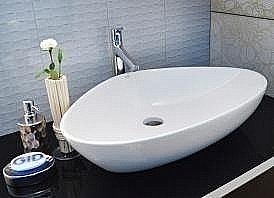 Раковина накладная Gid Creativo 67 N9062 51117 белая купить в интернет-магазине Sanbest