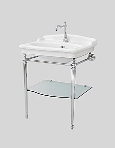 Консоль с раковиной Artceram Hermitage 68 для ванной в интернет-магазине сантехники Sanbest