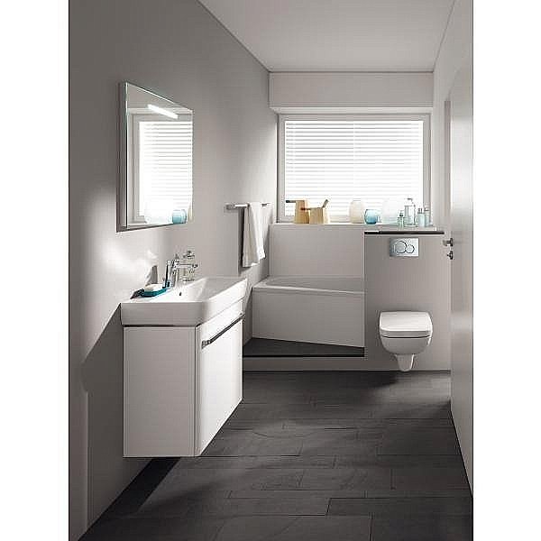 Кнопка для инсталляции Geberit Sigma 01 глянцевый хром купить в интернет-магазине сантехники Sanbest