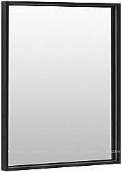 Зеркало De Aqua Алюминиум 261700 60 черный в ванную от интернет-магазине сантехники Sanbest