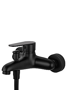 Смеситель для ванны с душем WONZON & WOGHAND ALFA WW-AE3204-MB черный матовый купить в интернет-магазине сантехники Sanbest