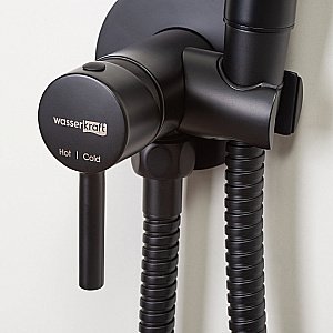 Гигиенический душ WasserKRAFT A70638 черная купить в интернет-магазине сантехники Sanbest