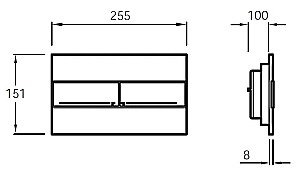 Унитаз подвесной Jacob Delafon STRUKTURA E21747RU-00 безободковый, с крышкой микролифт, с инсталляцией и белой кнопкой купить в интернет-магазине Sanbest