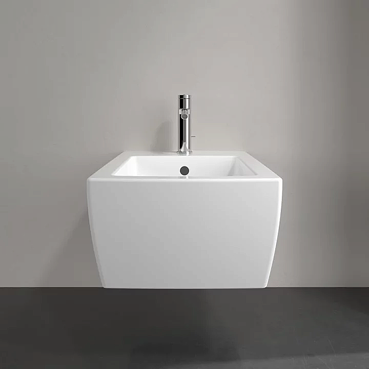Биде подвесное Villeroy&Boch Memento 2.0 44330001 альпийский белый купить в интернет-магазине Sanbest