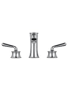 Смеситель для раковины на 3 отверстия WONZON & WOGHAND STEAM, Хром (WW-88159008-CR) купить в интернет-магазине сантехники Sanbest