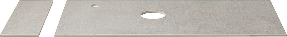 Столешница Aquanet Nova Lite Loft 90 L TF01 серый для ванной в интернет-магазине сантехники Sanbest