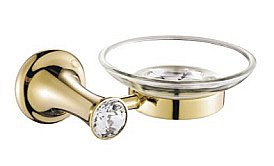 Мыльница CeramaLux Valencia 88504G золото купить в интернет-магазине сантехники Sanbest