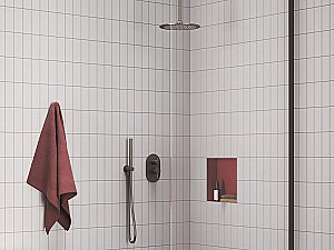 Душевая лейка Ravak X07P694 графит купить в интернет-магазине сантехники Sanbest