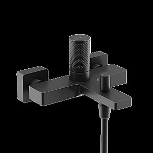 Смеситель для ванны и душа Sancos Nexus SC9014MB черный матовый купить в интернет-магазине сантехники Sanbest